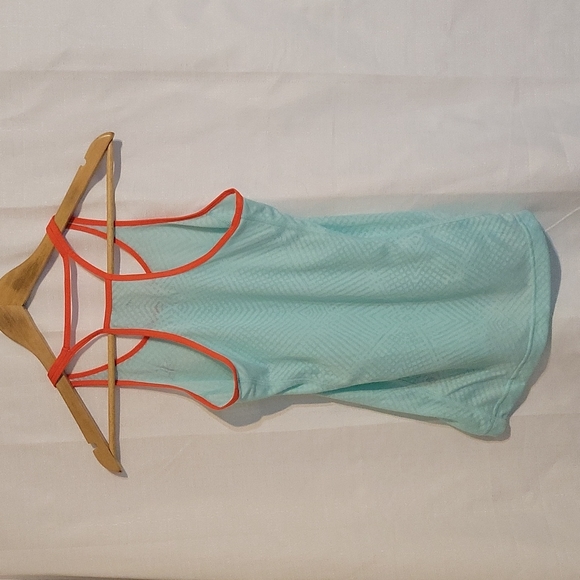 Adidas Supernova blue sheer racer back tank women's extra small - Picture 2 of 6